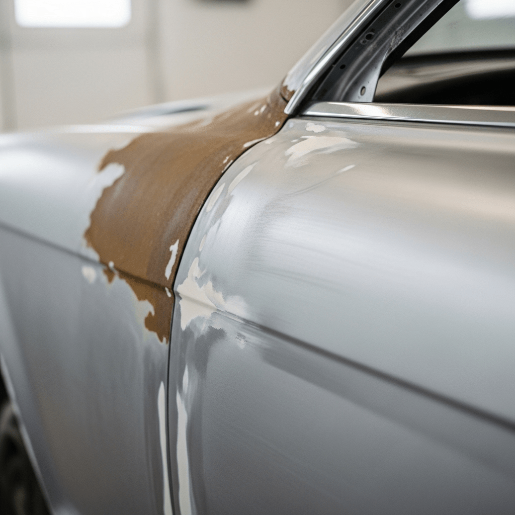 Bilplåt reparation Heby